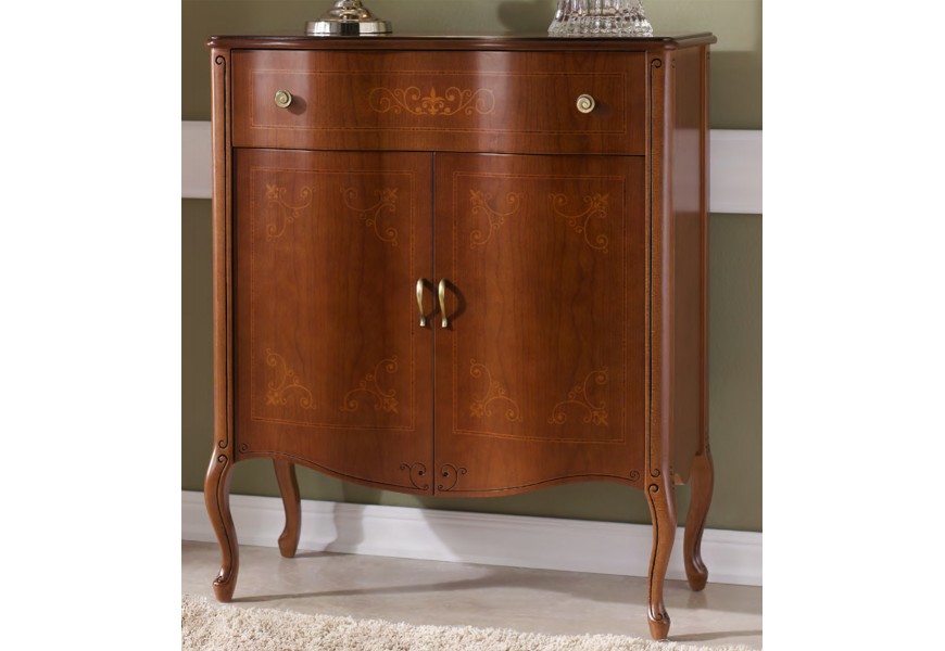 Luxusná rustikálna skrinka a botník RUSTICA z masívu 74cm