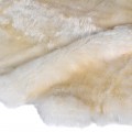 Luxusná trojitá kožušina Wooly v bledom odtieni 190cm