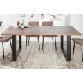 Industriálny jedálenský stôl Morgana z akáciového dreva 160cm