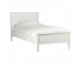 Provensálska luxusná posteľ Amarante v bielej farbe 106cm