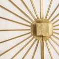 Art-deco luxusná komoda Prem v krémovom odtieni so zlatými prvkami 96cm