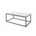 Moderný konferenčný stolík Collabor s mramorovým efektom 100cm