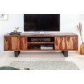 Modern&yacute; elegantn&yacute; TV stol&iacute;k Fire and Earth 160cm z dreva sheesham