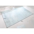 Retro dizajnový koberec Vernon tyrkysovej farbe obdĺžnikového tvaru 240cm 