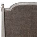Vintage jedinečná jednolôžková posteľ Perell s vysokým čelom z masívu 100cm