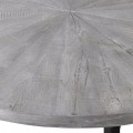 Povrchová doska jedálenského stola zo sivého štruktúrovaného borovicového dreva