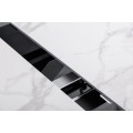 Modern&yacute; jed&aacute;lensk&yacute; st&ocirc;l Callandra Marmol s mramorov&yacute;m vzhľadom a rozkladacou vrchnou doskou 180-225cm