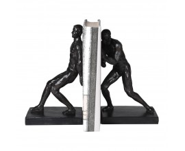 Štýlová zarážka na knihy Push and Pull v podobe dvoch postáv mužov 27cm 