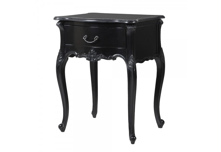 Luxusn&yacute; z&aacute;mock&yacute; nočn&yacute; stol&iacute;k Antic Nero