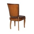 Exkluzívna kožená jedálenská stolička Pellia