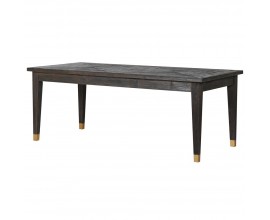 Dizajnový čierny jedálenský stôl Ramia 200 cm