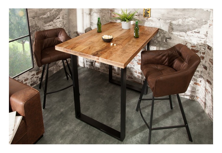 Industriálny barový stôl Steele Craft mango