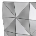 Art-deco moderné nástenné zrkadlo Nolan s geometrickým dizajnom 120cm