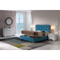 Moderná čalúnená posteľ Carla s úložným priestorom 90-180cm