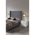 Moderná luxusná manželská posteľ Frida s úložným priestorom 150-180cm