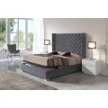 Moderná luxusná manželská posteľ Frida s úložným priestorom 150-180cm