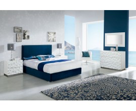Luxusná posteľ CRISTINA so zamatovým čalúnením 200cm