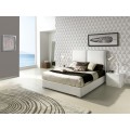 Luxusná dizajnová posteľ ANDREA so zamatovým čalúnením 200cm