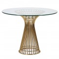 Dizajnový jedálenský stôl RONDA 100cm