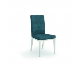 Moderná jedálenská stolička Cerdena z dreva s textilným poťahom 103cm