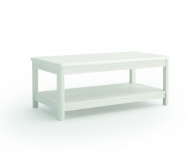 Luxusn&yacute; modern&yacute; mas&iacute;vny obdĺžnikov&yacute; konferenčn&yacute; stol&iacute;k Cerdena s policou a vykl&aacute;pacou doskou s &uacute;ložn&yacute;m priestorom 115 cm