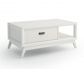 Luxusn&yacute; modern&yacute; mas&iacute;vny obdĺžnikov&yacute; konferenčn&yacute; stol&iacute;k Rodas na nožičk&aacute;ch so z&aacute;suvkou a policou 110 cm