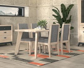 Masívny obdĺžnikový jedálenský stôl Rodas v modernom prevedení 180cm