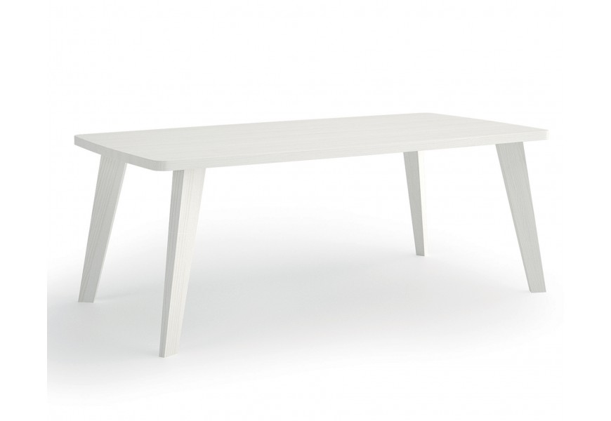 Mas&iacute;vny obdĺžnikov&yacute; jed&aacute;lensk&yacute; st&ocirc;l Rodas v modernom preveden&iacute; od 160 cm