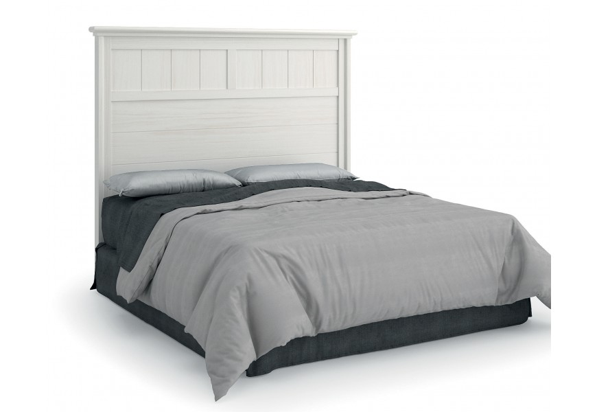 Luxusn&aacute; elegantn&aacute; posteľ Verona s r&aacute;mom a vysok&yacute;m čelom z mas&iacute;vneho dreva 144cm