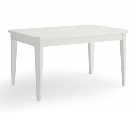 Luxusný obdĺžnikový jedálenský stôl Genova z masívneho dreva rozkladací 142-202cm