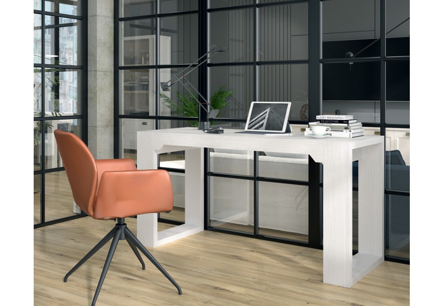 Moderný minimalistický kancelársky stôl Lyon z masívneho dreva 150cm