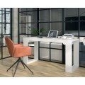 Moderný minimalistický kancelársky stôl Lyon z masívneho dreva 150cm