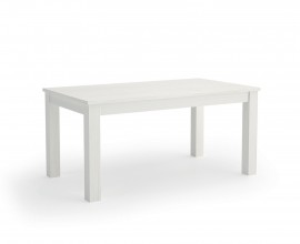 Luxusný moderný rozkladací obdĺžnikový jedálenský stôl Lyon z masívneho dreva s mohutnými nohami 160-220 cm