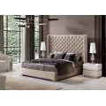 Moderná luxusná manželská posteľ Frida s úložným priestorom 150-180cm