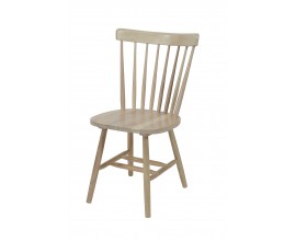 Dizajnová drevená jedálenská stolička Felicita v svetlohnedej farbe 89cm