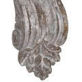 Vintage nástenný konzolový stolík Angelo z magnézia s ornamentálnym zdobením 203cm