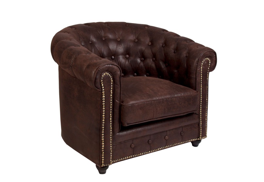 Kreslo CHESTERFIELD MARRON