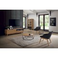 Moderná obývačka zariadená škandinávskym dizajnovým nábytkom z kolekcie Nordica Clara