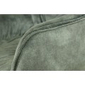 Chesterfield modern&aacute; zelen&aacute; barov&aacute; stolička Mast zamatov&aacute; 107cm
