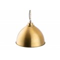 Moderná závesná lampa Joy z kovu zlatej farby s nastaviteľnou dĺžkou