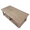 Vidiecky konferenčný stôl Kolonial z masívneho dreva s vyrezávanými nožičkami obdĺžnikový 