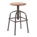 Štýlová stolička NATURAL drevo-kov