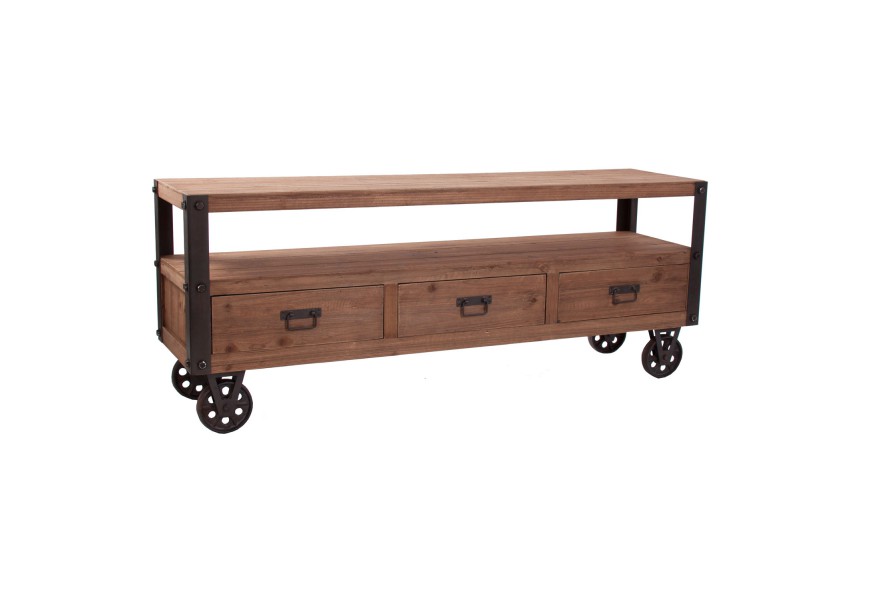 TV stolík LUBLIN na kolieskach