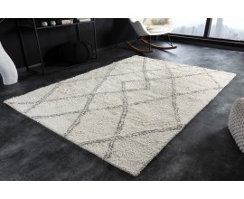 Moderný štýlový vlnený koberec Euphoria v béžovej farbe 230x160cm