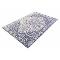 Orientálny koberec Noyf bielo-modrý obdĺžnikový 230cm