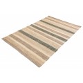 &Scaron;t&yacute;lov&yacute; modern&yacute; obdĺžnikov&yacute; koberec Persen z konope s pruhovan&yacute;m dizajnom v natur&aacute;lnych odtieňoch 230cm
