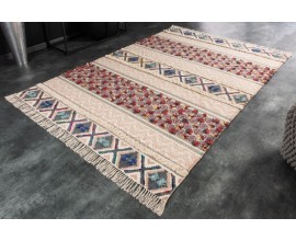 Dizajnový koberec Suna v etno štýle s viacfarebným vzorom 230cm