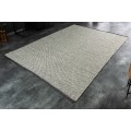 Dizajnový obdĺžnikový koberec Pura v modernom štýle svetlosivý