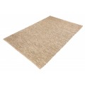 Moderný béžový obdĺžnikový koberec Rhys s krátkym vlasom a jemným štruktúrovaným zdobením 230cm