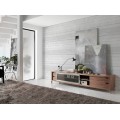 Dizajnový TV stolík s minimalistickým dreveným dizajnom dodá moderný vzhľad vašej obývačke